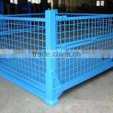 China Cheap Industry/Warehouse Foldable Storage Metal Wire Mesh Box/Container for Sale