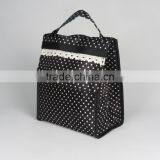 Black Polka Dot Thermal Cooler Bags for Food Liquid (BCP048) thumbnail-2