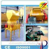 2015 feed pellet break double roller crusher for small chicken feed making