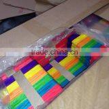 Magnum Novelty Assorted Coloured Wooden Ice Cream Sticks With High Quality thumbnail-1