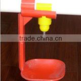 Poultry nipple drinker for broilers and breeders