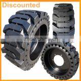 Molded on Wheel Cushion 7.50-16 17.5x2510x16.5 12x16.5 Solid Tires for Skid Steer thumbnail-1