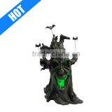 Resin 19" Tree Face Decorative Halloween Decorations Light thumbnail-1