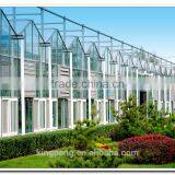 Galvanized Pipe Frame And Glass Covered Garden Greenhouse For Flowers thumbnail-1
