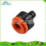 High Quality Manufacturer Plastic 1/2"-3/4"-1" Female Hose Connector Tap Connector thumbnail-5