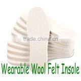 Wearable Slip Resistant Sheep Wool Shoe-pad for Man and Woman