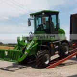 1500kg Mini Loader 915 Wheel Loader With Snowplow+snowsweeper thumbnail-2