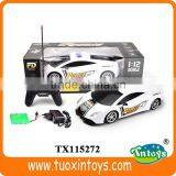 1 12 Scale Miniatures Toy Remote Control Police Car Without Battery thumbnail-1