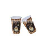 Double PE Coated High Quality Printed Paper Cups for Cold Beverage thumbnail-4