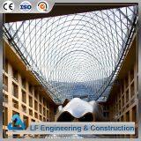 High Standard Galvanized Steel Space Frame Dome Skylight thumbnail-1