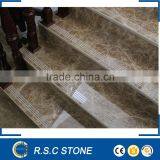 Hot Sell Light Emperador Marble Stairs thumbnail-1