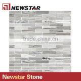 Newstar Wholesale Natural Stone White Marble Flooring Mosaic thumbnail-2