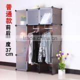 Solid Color Plastic Wardrobe and Baby Wardrobe Storage thumbnail-1