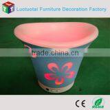 Rechargeable Battery Opertaed Luminouse Led Light up Ice Bucket thumbnail-4