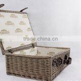 Handmade Brown Wicker Hamper Wholesale Wicker Clothes Hamper thumbnail-5