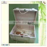 Cheap Gift Hot Stamped Logo Antique Wooden Wine Boxes thumbnail-3