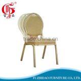 Popular Leather Round Back Rocking Dining Chair thumbnail-1