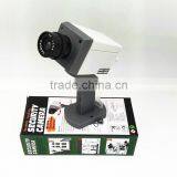 Waterproof Realastic Looking Mini Dummy Fake Security Camera, Motion Sensor Detection LED Flashing Light CCTV Camera thumbnail-3