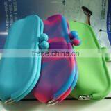 Hot Sale Silicone Glass Bag/Silicon Cosmetic Bag thumbnail-1