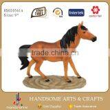 12.5 Inch Resin Home Decoration Lifelike Running Horse Animal Statue thumbnail-2