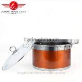 Factory Stocked Colorful Cheap Stainless Steel Soup Cooking Pot Set thumbnail-4