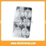 8-tray High Quality Cheaper Price Colorful Design Silicone Ice Cube Mould, Ring , Ice Cube Tray. thumbnail-2