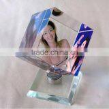 4 Sided Crystal Acrylic Magnetic Photo Frame thumbnail-5