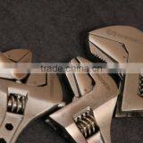 Wide Mouth Tube Live Nickel Plated Spanner Wrench Adjustable Nut Wrench Pipe Wrench thumbnail-5