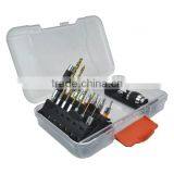 15pcs Hex Shank Twist Drill Set