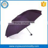 Wholesale 3 Foldable Cheap Promotional Auto Open Umbrella 3 Fold Umbrella thumbnail-1