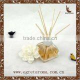 2015 New Arrival for Home Air Freshener Tent Shape Glass Diffuser Bottle With Rattan Sticks Reed Diffuser Glass Bottle thumbnail-6