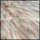 Soft Plush Fake Faux Jacqurd Tip Dyeing Imitation Fox Fur Costume Fabric thumbnail-2