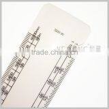 Kearing Camber Plastic Metric Professional Measuring Tool Flat Oval Scale Rulers for Architects and Engineers # 8505 thumbnail-2
