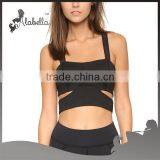 Custom Gym Stringlet Tank Top Backless Sexy Gym Wear Yoga Tank Top for Girls thumbnail-1