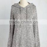 Plain Womens Zip Hoodie Fleece Sweatshirt Hoody Coat Jacket Top thumbnail-4