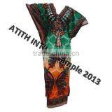 100% Polyester Printed Beachwear Kaftan thumbnail-4