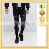 Hot Sale Mens Jeans 2017 Fashion Skinny Denim Jeans Rips Jeans Custom thumbnail-1