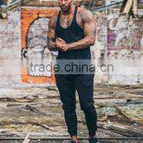 Mens Plain Stringer Vest Bodybuilding Sports Wear Custom Gym Tank Top thumbnail-2