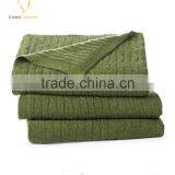 Cable Knit Baby Blanket Wholesale,Merino Wool Baby Blanket Cable Design thumbnail-1