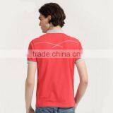 High Quality Custom 100% Cotton Embroidery Logo Two Tone Mens Polo Shirt thumbnail-4