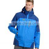 3 In 1 Winter Warm Waterproof Customized Size Outdoor Jackets For Men thumbnail-4