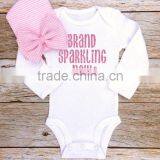 Wholesale Newest Long Sleeve Baby Clothes Romper 100% Cotton Breathable Baby Romper Baby Clothes 2016 thumbnail-1