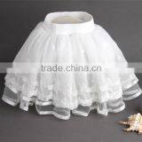 S80094A Girls' Skirts the New 2017 Joker Skirt White Bud Silk Bitter Fleabane Bitter Fleabane Skirt thumbnail-3