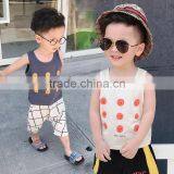S17142A Wholesale Children Boy's Sleeveless Fashion Printed Vest thumbnail-1