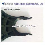 Black ISO10 Tool Holder Forks Plastic ATC Tool Changer Grippers CNC Router Tool Clips for ISO10 Tool Holders thumbnail-3