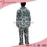 Hot Selling Man Leopard Printed Pajamas Suit Made in China thumbnail-3