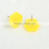 Multi Color Plastic Flatback Head Thumb Tacks for Office Supplies thumbnail-3