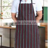 Man Cotton Canvas Black Color OEM Kitchen Bib Apron thumbnail-4