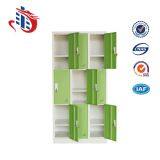 Colorful Office School Hospital 9 Doors Stainless Steel Storage Locker Cabinet thumbnail-3