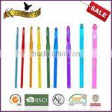 Charmkey Knitting Tools Differnet Sizes Colorful Plastic Crochet Hook Set thumbnail-1